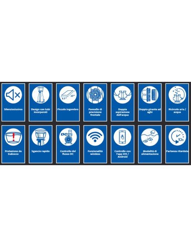 AERAQUA DUO SCHIUMATOIO 40W 400-1700L MAXSPECT