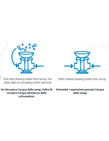 AERAQUA DUO SCHIUMATOIO 40W 400-1700L MAXSPECT