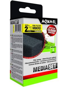 FAN MIKRO PLUS SPONGE (2PCS) AQUAEL