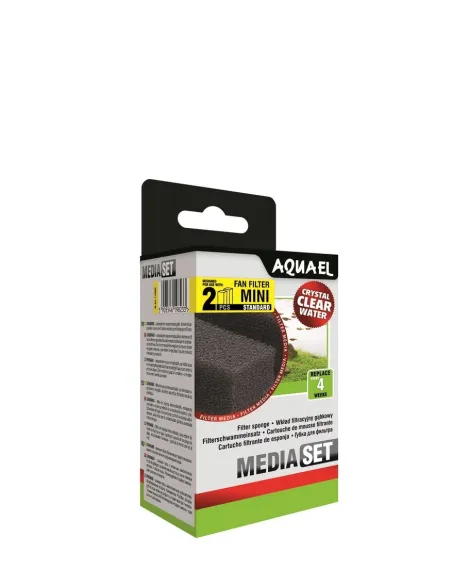 FAN MINI PLUS SPONGE (2PCS) AQUAEL