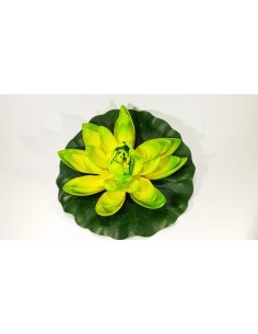 FIORE DI LOTO VERDE 28 CM
