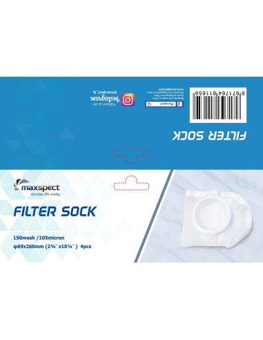 CALZA FILTRANTE MINI - SET 4 PZ MAXSPECT