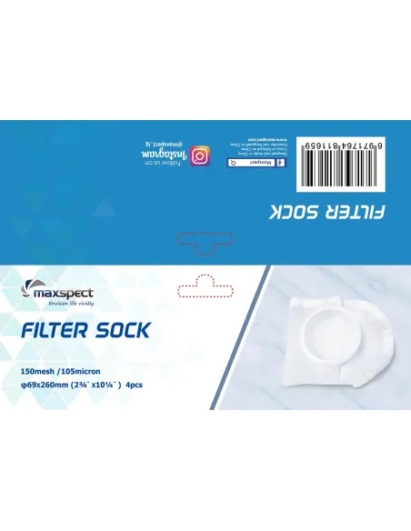 CALZA FILTRANTE MINI - SET 4 PZ MAXSPECT