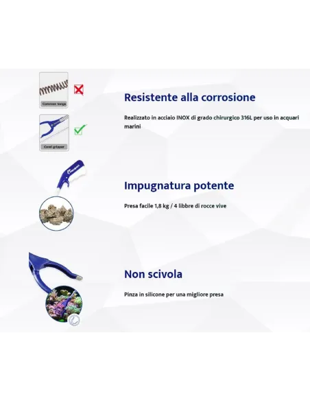 CORAL GRIPPER 83 CM MAXSPECT