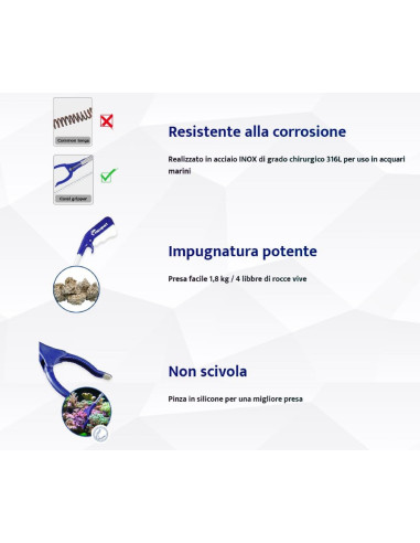 CORAL GRIPPER 60 CM MAXSPECT