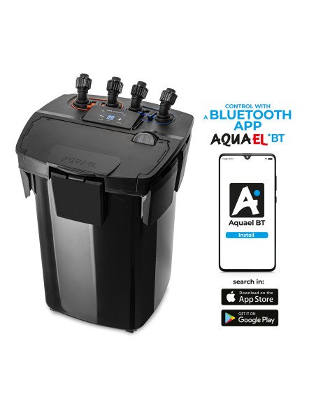 quael Hypermax 4500 BT: Filtro Esterno Bluetooth (200-1500L) | App Control