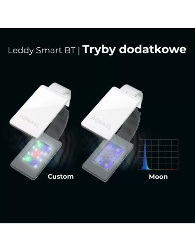 Aquael Leddy Smart BT 4.8W: Plafoniera LED Bluetooth per Acquari 10-50L