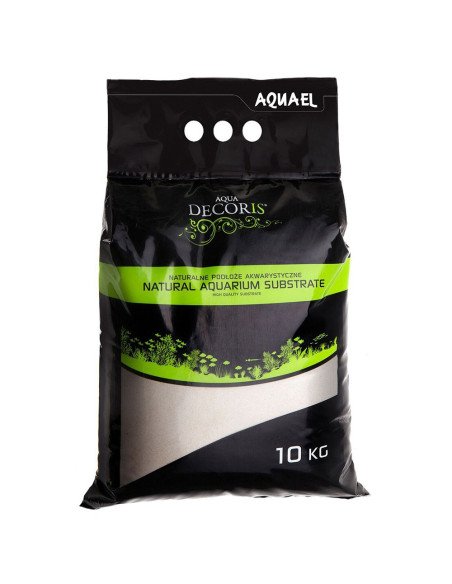 Aquael QUARTZ SAND Sabbia di Quarzo Naturale Fine 0,1-0,3 mm - 10 kg