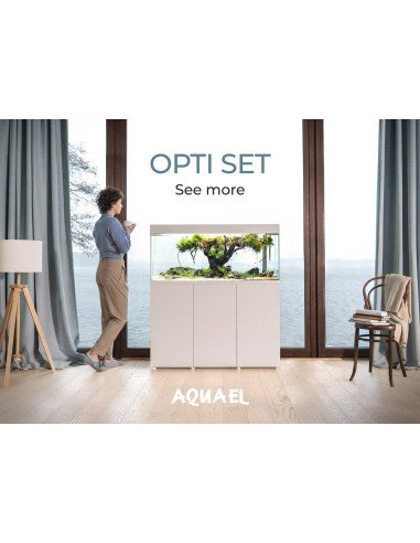 Mobile AQUAEL OptiSet 125 Bianco per Acquario | 81x36x80 cm
