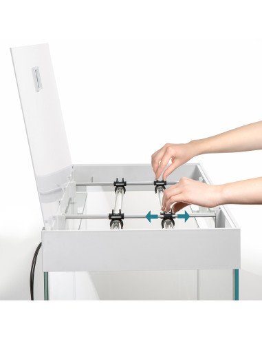Acquario AQUAEL OptiSet 125 Bianco 125L | Vetro Optiwhite