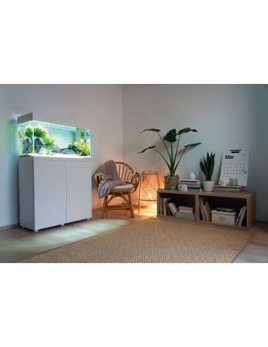 AQUAEL OptiSet 125 Bianco Set Acquario 125L con Mobile